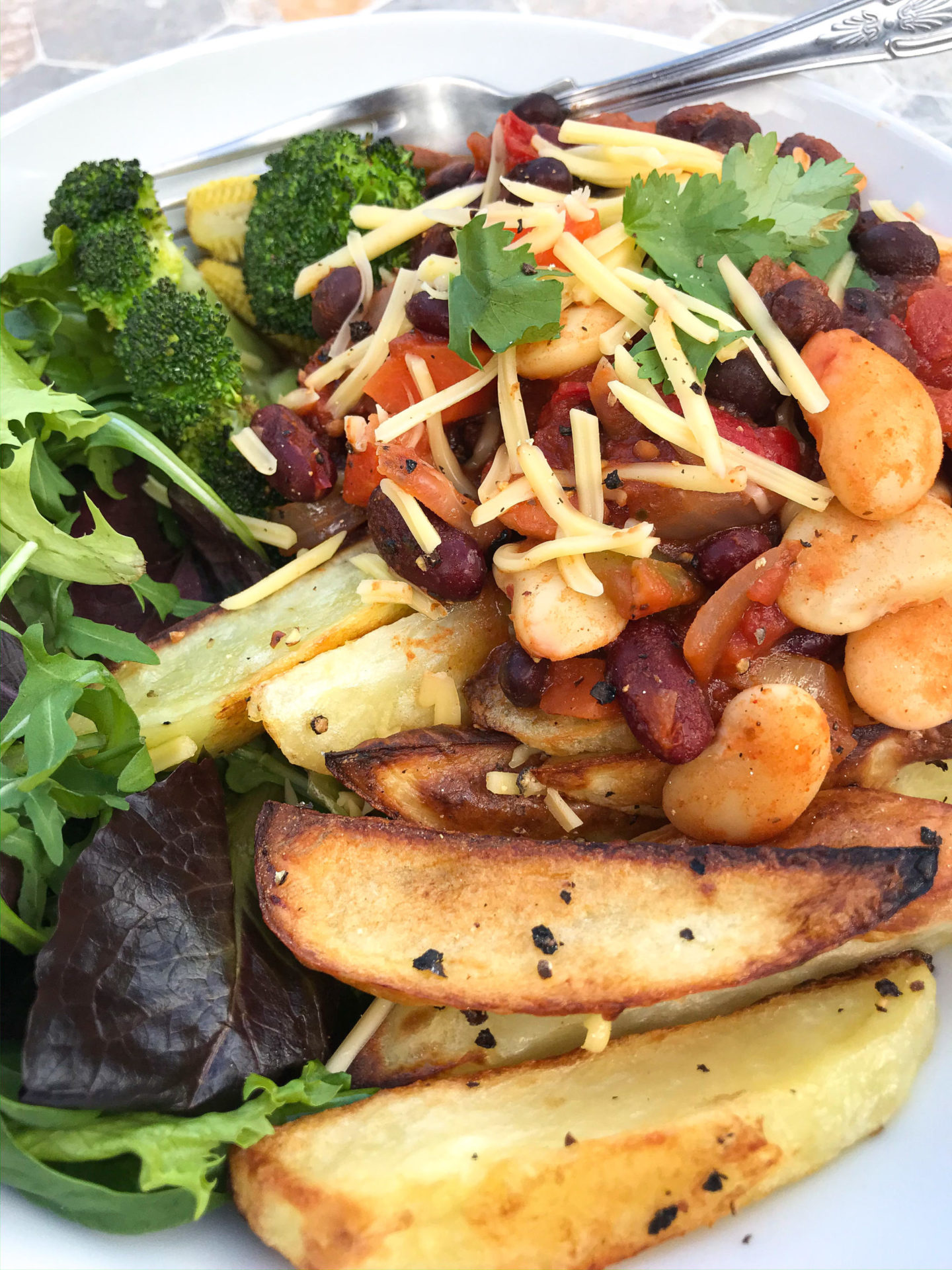 3 Bean Chilli (Gluten free & vegan)